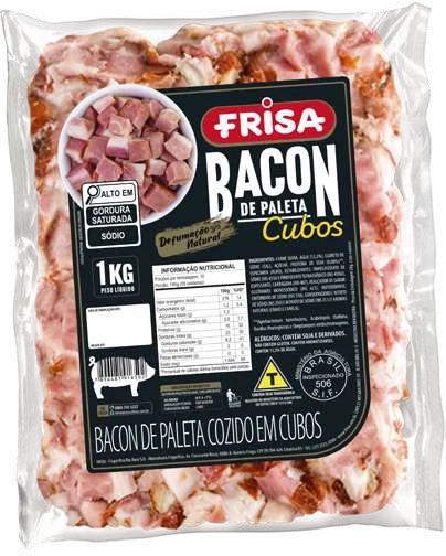 Bacon paleta cubos Frisa
